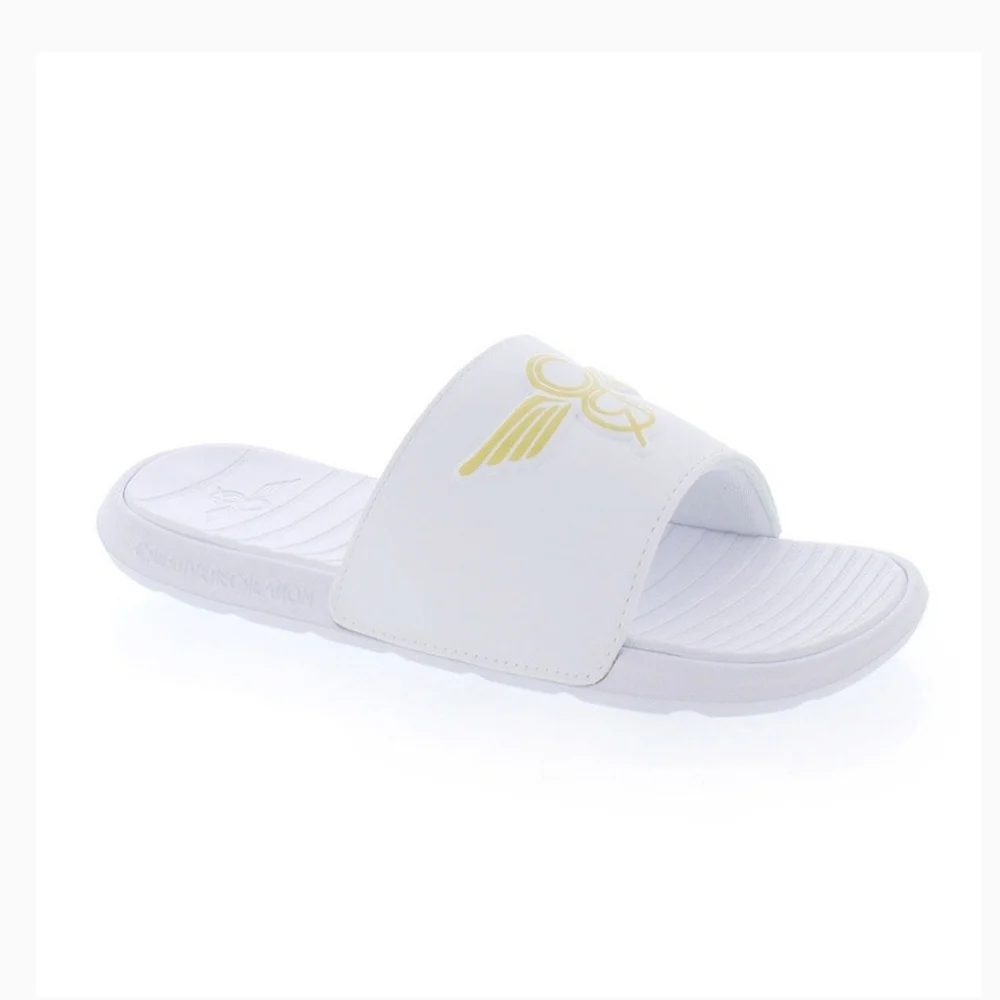 Creative Recreation NWT Faenza Slide Sandal White Gold